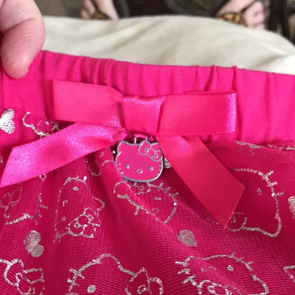 HELLO KITTY TUTU PINK AND SILVER SIZE 5T EXCELLENT CONDITION! NEW WITHOUT TAGS - Picture 5 of 5